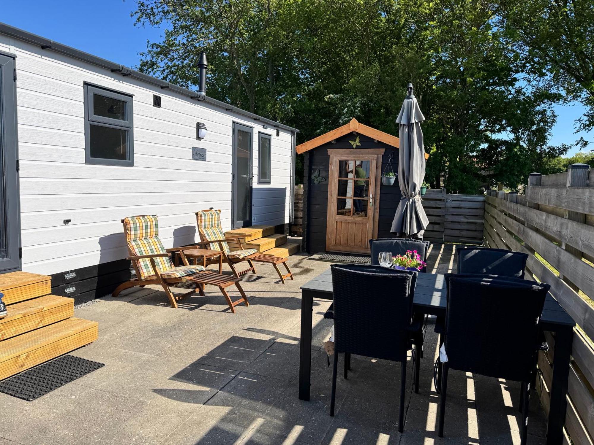 Prachtig Chalet Zonnestraal Westerland Luaran gambar